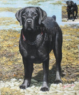 imd011 ejemplos de retrato de perro Pinturas al óleo